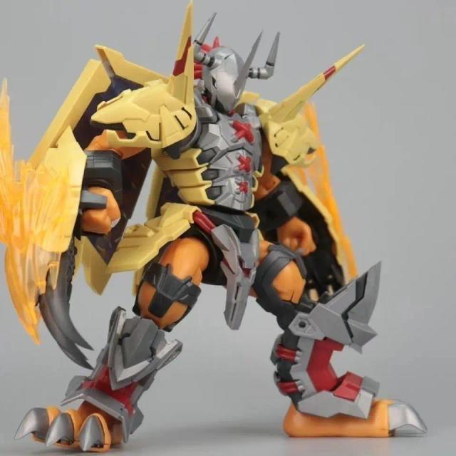 Digimon anime figura modelo digital bebê preto guerra greymon terno móvel kit figuras de ação anime periférico brinquedo colecionável presente