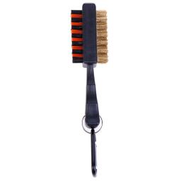 Golf Club Groove Cleaner Brush, Dual Sided Ferramentas, Metal Portátil, Leve, Nylon, Acessórios para Bolas de Ferro, Sapatos, Novo Presente, 1 Pc - Image 5