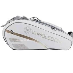 Babolat-Wimbledon Raquetes de Tênis para Homens e Mulheres, Mochila Desportiva, Compartimento Independente de Sapato, Possui Até 6, Original - Image 2