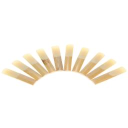 Saxofone AmAlto Reed, bambu palhetas para Eb Saxophone Alto, Sax Acessórios, 2.5-3.0, 10 Pack peças - Image 3