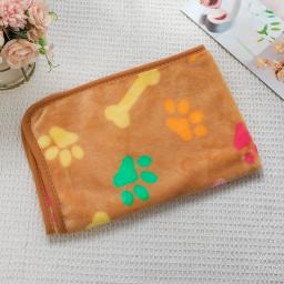 Soft Plush Sleep Mat para Pet, Tapete de cama para cachorro e gatinho, Cobaia, Animal pequeno, Coelho, Hamster - Image 2