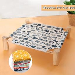 Hammocks Pet Respirável Removível, Casa Universal ao ar livre, Cama de lona para gato, Cão pequeno - Image 4