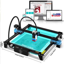 TwoTrees TTS-55 Pro Gravador a laser com controle offline Wifi 80W Máquina de corte e gravação a laser 445± 5nm Máquina CNC de luz azul - Image 3