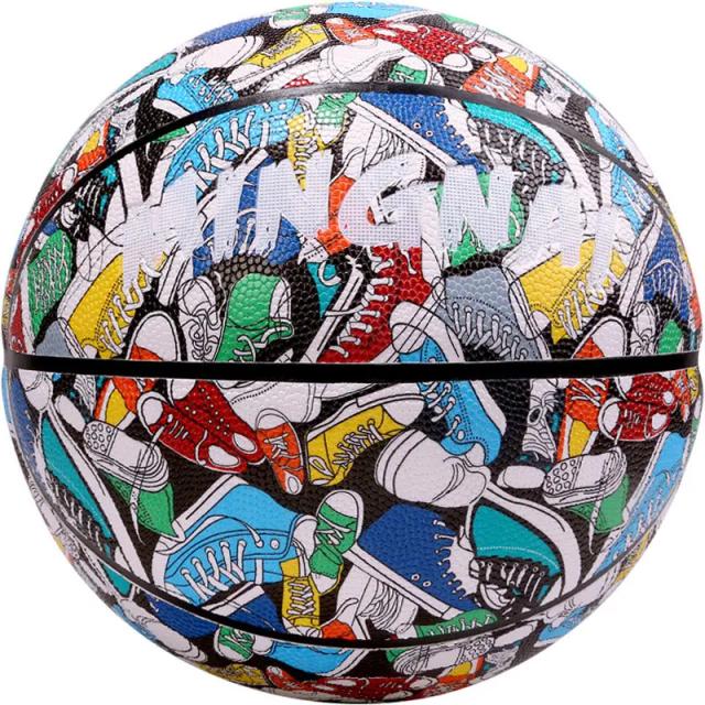 Bola de Basquete Antiderrapante Oficial Tamanho 7 para Treinamento Interno e Externo, Resistente ao Desgaste e Alta Insuflabilidade