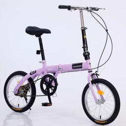 SKIG-Bicicleta dobrável leve para homens e mulheres, Mini Bike, Camping ao ar livre, Home Bike, 16 Polegada, Adulto - Image 3