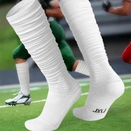 Meias de futebol extra longas para homens e mulheres, acessórios esportivos ao ar livre, adultos, 1 par - Image 2
