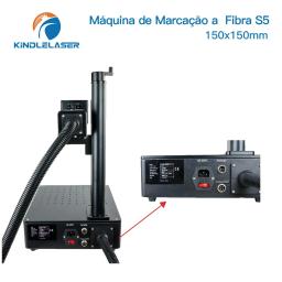 Máquina de Marcação a Laser de Fibra S5 20W 30W 50W, Gravador Portátil para Metal, Joias e Couro, Alta Precisão, Grau Comercial - Image 4