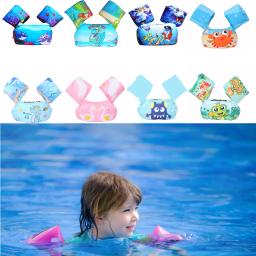 Flutuador inflável para crianças, anéis de braço de natação manga flutuante, segurança infantil, treinamento de natação, moda, 1 par - Image 1