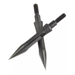6/12/24 pçs pontas de lâmina broadheads 125 pontos de parafuso de grão besta tiro com arco caça - Image 2