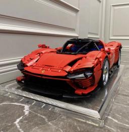 Modelo de carros esportivos colecionáveis, Kits tecnológicos para construção, brinquedos para carros esportivos escala 1:8, presentes criativos para adultos com caixa 42115 - Image 2