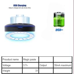 1pc estimulador abdominal, toner muscular, treinador muscular portátil, aparelho de fitness sem fio inteligente - Image 5