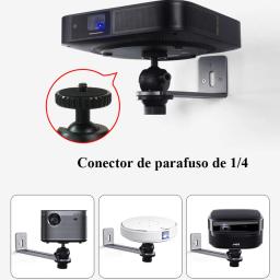 Ajustável Wall Mount Suporte do Projetor, Suporte Universal, Adequado para XGIMI Z4, Z6X, JMGO J10, G9, O1 - Image 5