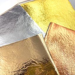Imitation Gold Foil Paper, Soft Pottery Clay Decoração, Brincos DIY, Jóias Fazendo Acessórios, Ferramentas de Argila Polímero, 20 Folhas - Image 2