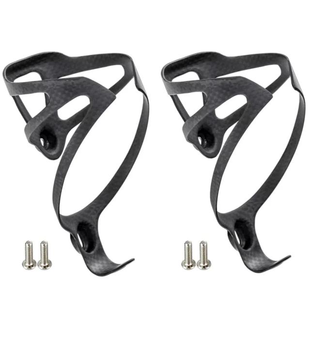 Gaiola de Garrafa 3K XXX para Bicicleta MTB - Leve e Elegante em Preto Fosco, Apenas 18g