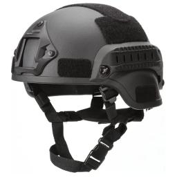 BOOIU-Capacete de Paintball Airsoft com montagem NVG e trilhos laterais, capacetes táticos rápidos ACH ajustáveis, MICH 2000 - Image 1