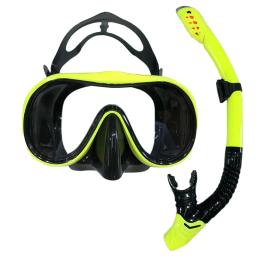 QYQ-Máscara De Mergulho Profissional E Natação, Easy Breath Tube Set, Snorkel - Image 4