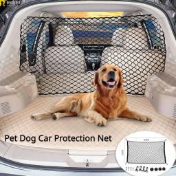 Elastic Car Tronco Isolamento Net para Animais de Estimação, Pet Safety Fence, Dog Isolation Protective Net, Resistente e durável, qualquer veículo - Image 1