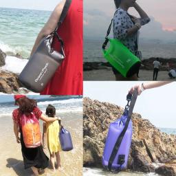 Impermeável seco Bag Pack, natação, rafting, caiaque, rio Trekking, flutuação, vela, canoagem, canoagem Water Bag, seco Bag, 5L, 10L, 15L, 20L - Image 2