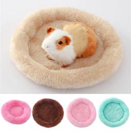 Cama de dormir em forma redonda para cobaias, Hamster, Ouriço, Chinchilla, Coelho, Ninho de Animais Pequenos, Gaiola Acessórios - Image 1