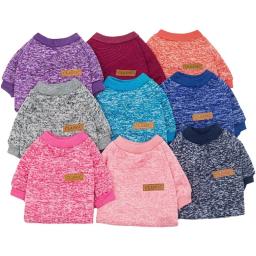 Camisola macia para cães e gatos, roupas quentes, casaco de estimação, moletom, cães médios e pequenos, cachorro, XS a 2XL, outono e inverno - Image 4