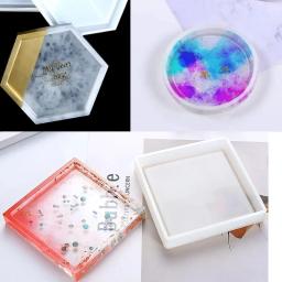 DIY Molde De Silicone De Cristal, Fundição De Resina Epóxi, Disco De Frutas, Prato De Chá, Gesso, Ferramentas De Fazer Jóias, Artesanato De Decoração De Casa - Image 4