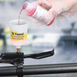 Óleo mineral de freio de bicicleta de alto desempenho - 60ml / 2oz - Ideal para sistemas de freio hidráulico Shimano e Tektro - Image 2