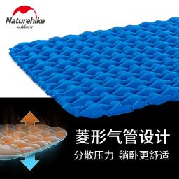 Naturehike-Colchão de ar leve, umidade-prova, Nylon, TPU colchão inflável, caminhadas e acampamento Mat para 2 pessoas, almofada de dormir - Image 2