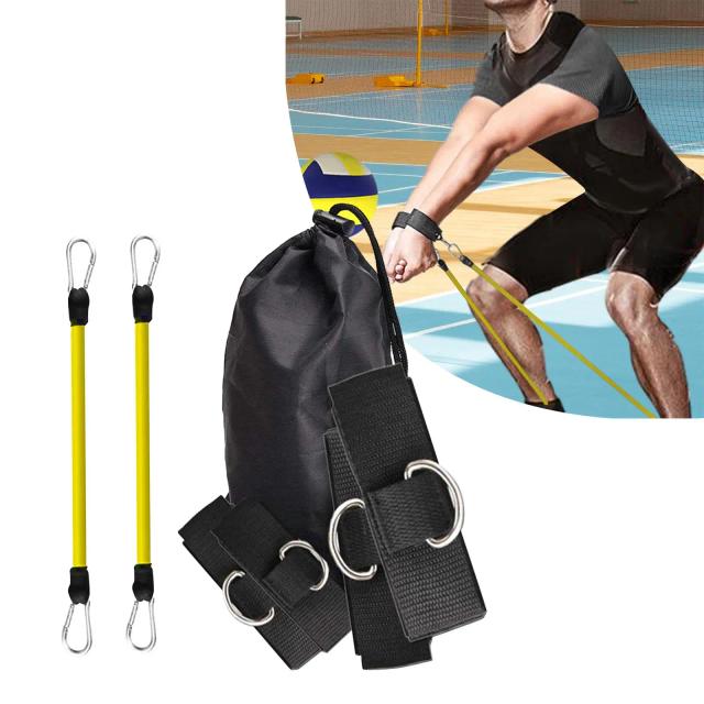 Bandas de Resistência para Treinamento de Voleibol: Aumento de Agilidade e Salto para Iniciantes com Treinador Solo