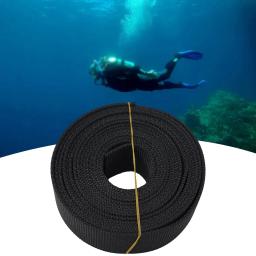 3.5m técnico mergulho placa traseira webbing mergulho bcd cinto backmount acessório almofada cinto de peso de mergulho webbing - Image 2