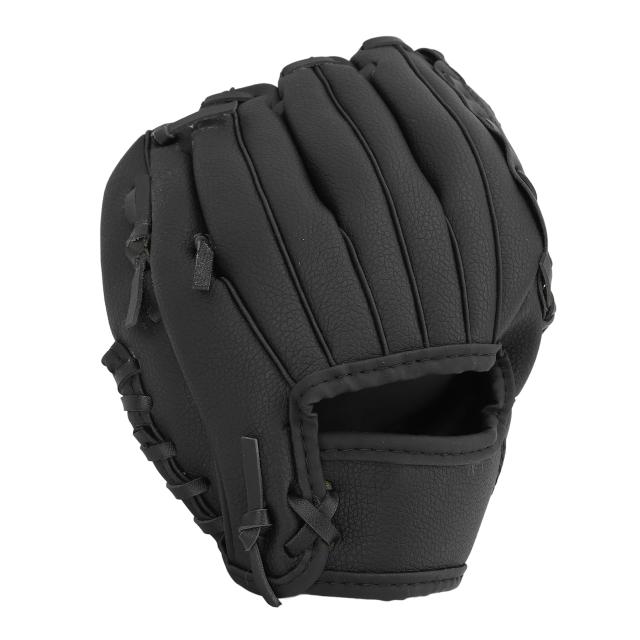 Luva de Softball para Campo com Design Ergonômico em Couro PU - Aderência Superior e Durabilidade para Treinamento de Jovens e Adultos