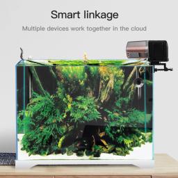 Ifonda-alimentador automático de peixes para aquário, usb powered, wi-fi, smart, compatível com controle de voz alexa, 24 horas - Image 2