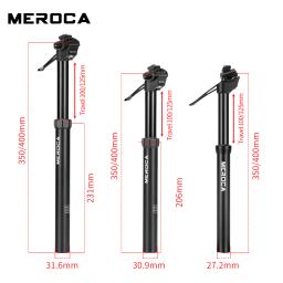 Meroca mtb conta-gotas selim 30.9mm \ 31.6mm altura hidráulica ajustável espigão de assento de bicicleta de estrada mountain bike tubo de assento - Image 2