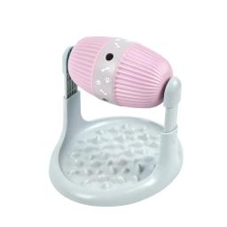 Alimentador para animais de estimação divertido brinquedo para cães tambor bola de vazamento gato tigela de comida lenta dieta saudável altura ajustável durável multifuncional suprimentos para animais de estimação - Image 5