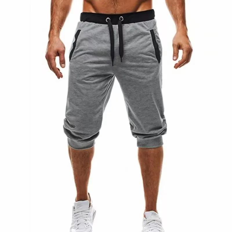 Shorts de praia secagem rápida masculina, maiôs prancha, calção de banho surf, atlético, corrida, calça de ginástica, verão, nova marca, 2022 - Image 1