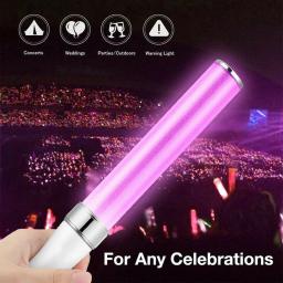 Switchable LED Light Sticks para Festas, 15 Cores, LED Glow Sticks para Concertos, Celebrações de Casamentos - Image 1