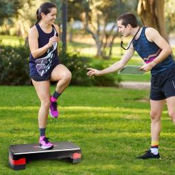 Plataforma antiderrapante de treino para pernas, quadris, exercício de cintura, deck de exercícios aeróbicos, fitness trainer, plataforma para pernas - Image 2