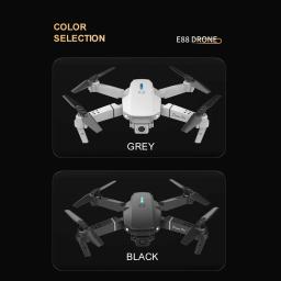 E88 rc drone professinal com câmera grande angular hd 1080p helicóptero dobrável wifi fpv altura segurar brinquedo de presente - Image 6