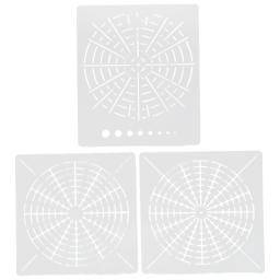 Modelo de mandala Ferramenta de pintura de pontos Modelo oco Pedra pintada Artesanato Desenho criativo Stencils Ferramenta de - Image 2
