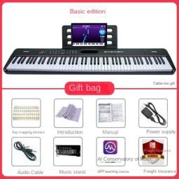 Profissional teclado musical piano crianças controlador portátil instrumentos musicais teclado piano infantil órgão eletrônico - Image 1