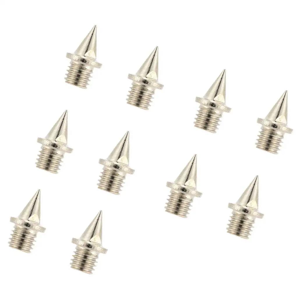 Profissional Anti-derrapante Picos De Trilha, Prático Pyramid Shoes Spike, pino de sapato durável, aço inoxidável, 10pcs - Image 1