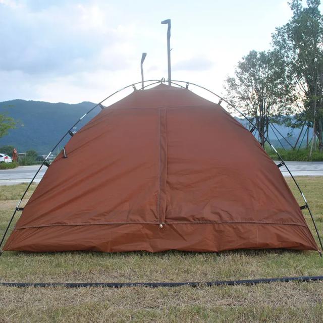 Barraca ultraleve para 2 pessoas - Compacta e fácil de montar para acampamento, pesca e caminhadas.