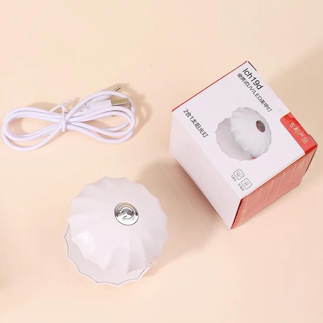 Cabine UV LED para Secagem Profissional de Unhas em Gel com Mini Pregador e Ferramentas para Manicure