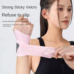 Guarda De Pulso Com Fita De Fixação, Pulseira, Esporte, Entorse, Tendinite, Ultra Fina, Cinta De Suporte - Image 5