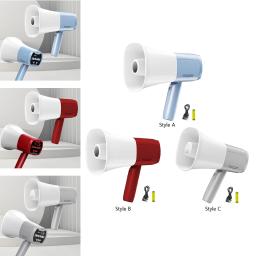 Alto-falante portátil megafone bullhorn, amigável, fãs de torcida, esportes ao ar livre, brocas seguras, venda, quantidade - Image 4