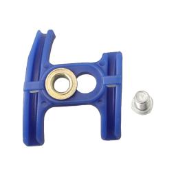 Guia de cabo de engrenagem de câmbio de bicicleta para suporte inferior com peças de parafuso de fixação anti-desgaste guia de cabo de bicicleta acessórios de ciclismo - Image 2
