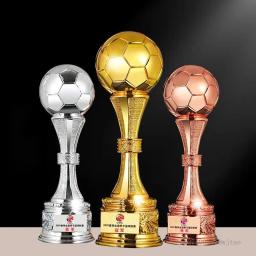 Troféu De Futebol De Resina Personalizado, Troféu Criativo, Tamanho Grande, Ouro, Prata E Cobre, De Alto Grau, 40cm - Image 2