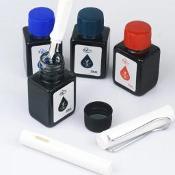 20ml Caneta-tinteiro Caneta Dip Tinta Garrafa Tinta Azul Recarga Estudantes Arte Disponível Tintas Tinta Caligrafia Papelaria Escrita Ferramenta - Image 1