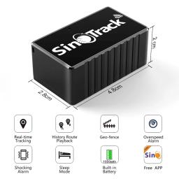 Mini GSM GPS Tracker para Carro e Crianças, Monitor de Voz Pessoal, Pet Track Device com Aplicativo de Rastreamento Online Gratuito, Bateria, ST-903 - Image 2