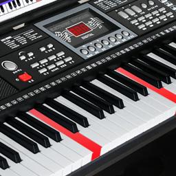 Multifuncional 61 chave de órgão eletrônico crianças adultas piano meninos e meninas ensino teclado midi instrumento musical aa50eo - Image 5