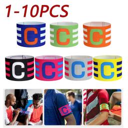 Capitão Braçadeira para Esportes, Banda Ajustável, Competição Líder, Jogador de Futebol, Grupo Capitão, Futebol, 1-10Pcs - Image 1